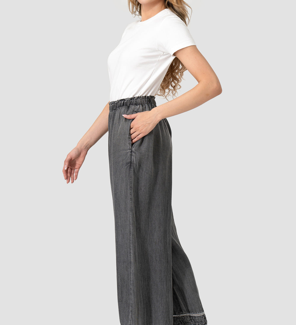 Ruffle Bottom Pant