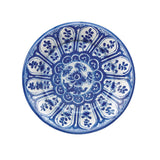 Caspari Indigo Garden Blue/White Salad/Dessert Plates - package of 8