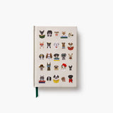 RIFLE PAPER CO. Studious Dogs Embroidered Journal