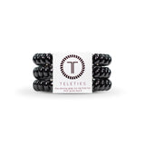 Teleties Jet Black Small Hair Ties - Small