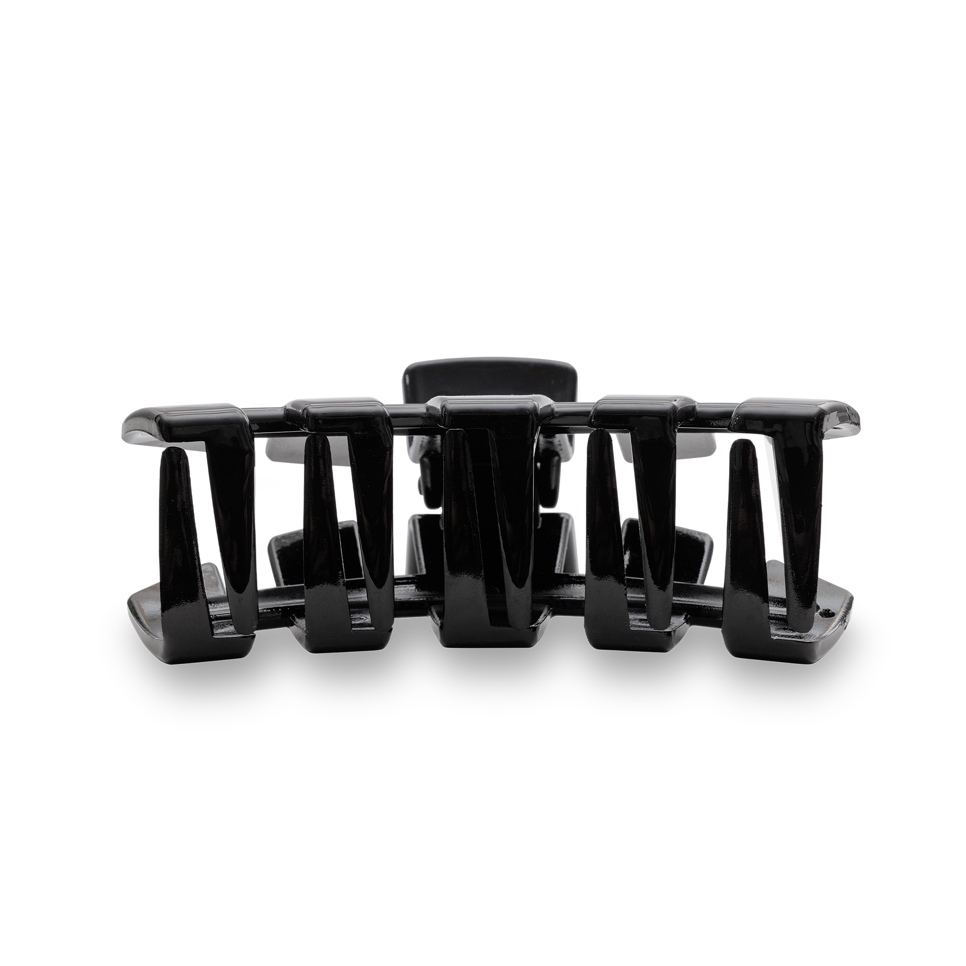 Teleties Classic Jet Black Small Claw Clip - Small