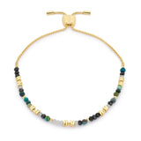Lakeba Azurite Gold Bracelet