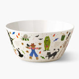 RIFLE PAPER CO. Halloween Parade Melamine Serving Bowl