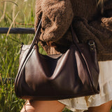 Mini Sutton Shoulder Bag - Chocolate