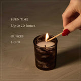 Noir Woods Boxed Votive Candle 2 oz