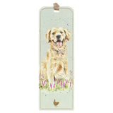 Dog Bookmark Golden Moments
