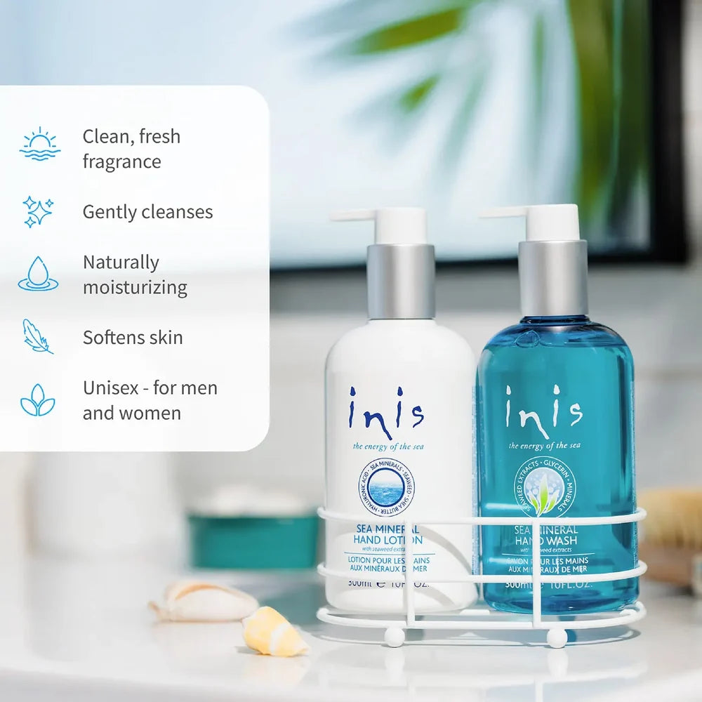 Inis Hand Care Caddy 2 x 300ml / 10 fl. oz.