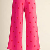 Hot Pink Polka Dot Pants