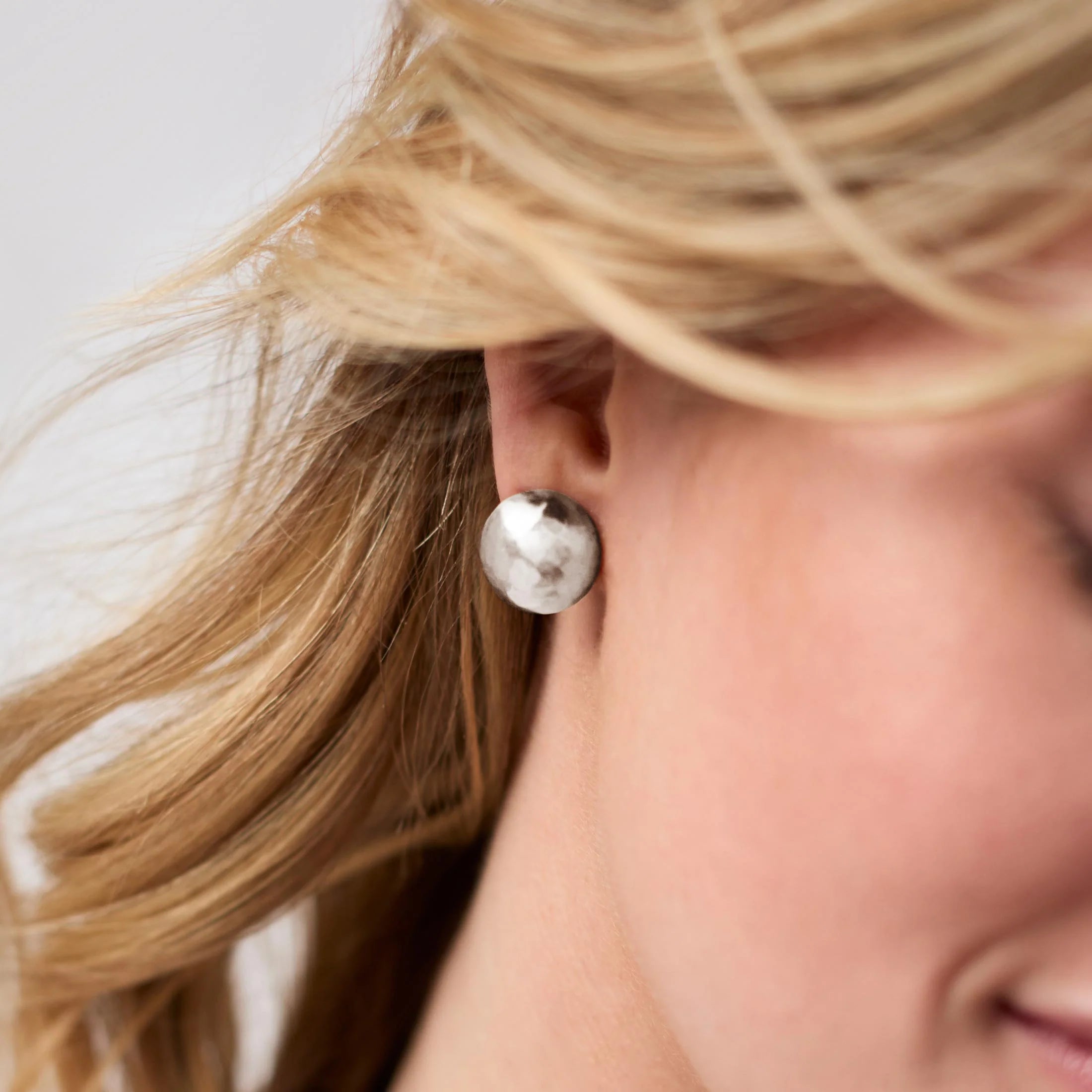 Julie Vos Solara Stud - Silver