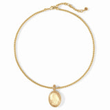 Julie Vos Stardust Statement Necklace - Iridescent Champagne