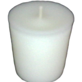 Platinum Votive Candle