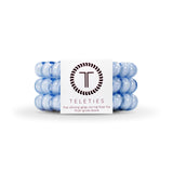 Teleties Washed Denim Hair Ties - Large