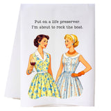 Rock The Boat Kitchen Towel