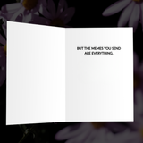 NOT ENOUGH | Friendship Card