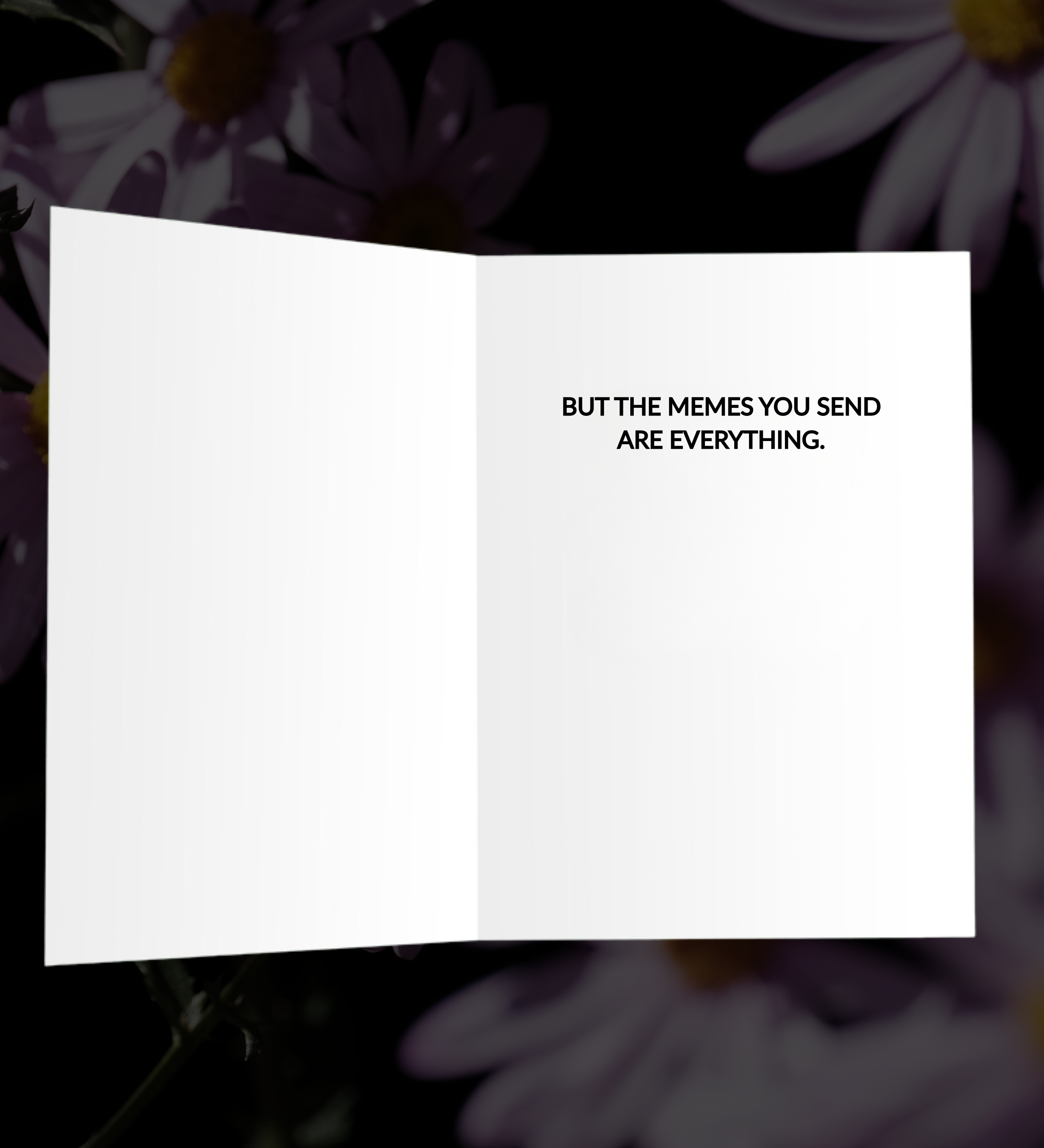 NOT ENOUGH | Friendship Card