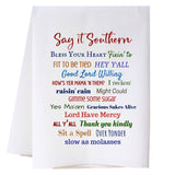 Color Say It Southern Kitchen Towel