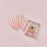 Hand-dipped Beeswax Birthday Candles | Pink Ombré
