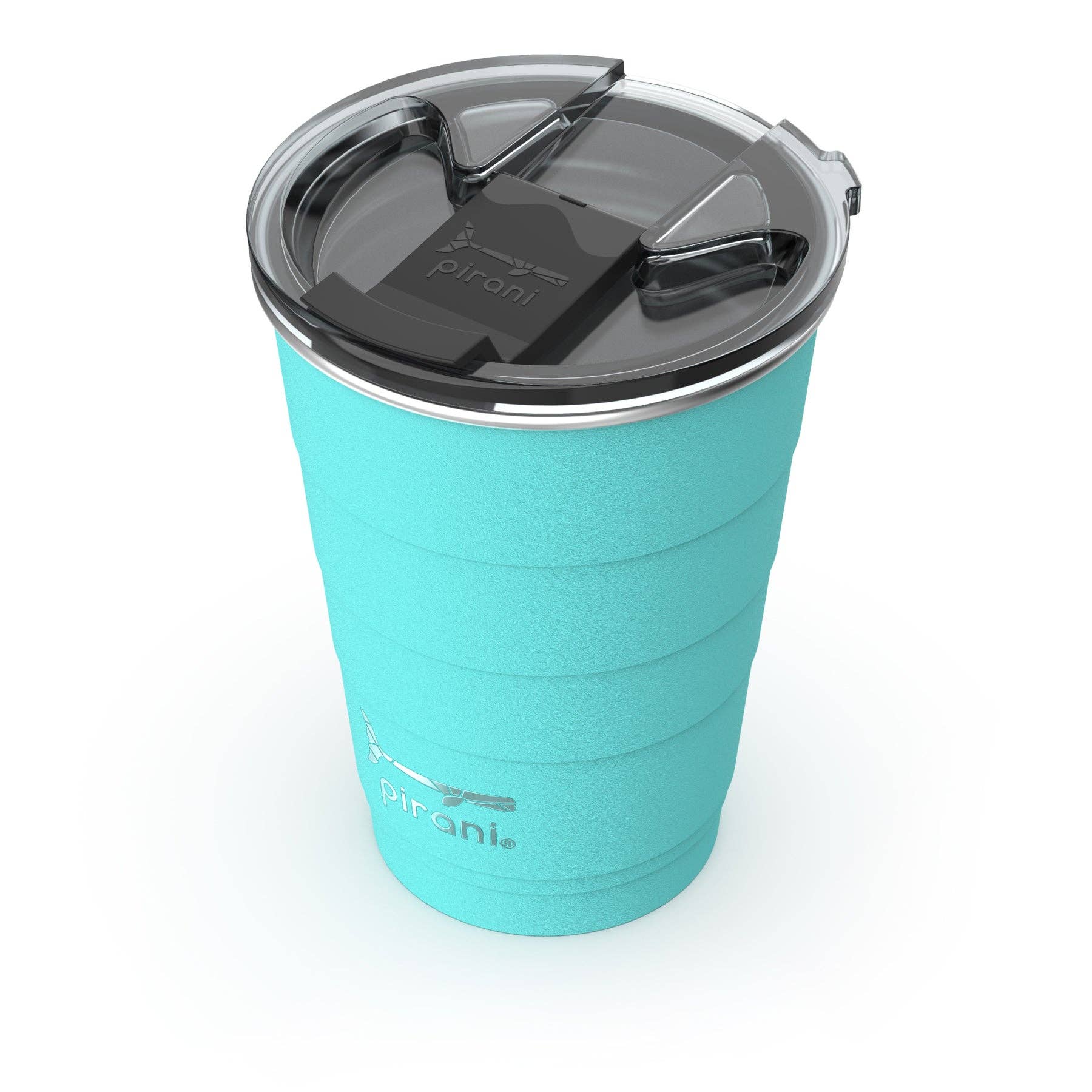 Paradise Blue 16 oz Insulated Stackable Tumbler