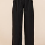 Loose Fit Pintuck Pants