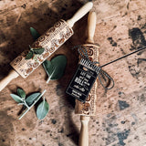 Wooden Embossed Pumpkin Rolling Pin
