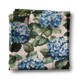Hydrangea Flower Chinoiserie Kitchen Towel