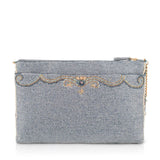 Fairytales Come True Castle Beaded and Embroidered Bag