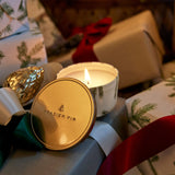 Frasier Fir Poured Candle Tin with Gold Lid 6.5 oz