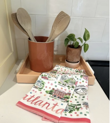 Atlanta, GA Double-Sided Tea Towel