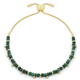 Harmony Malachite Gold Bracelet