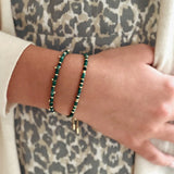 Harmony Malachite Gold Bracelet