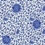 Caspari Indigo Garden Blue/White Gift Wrap