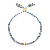 Liv Blue Aventurine & Gold Friendship Bracelet