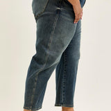 Judy Blue High Waist Marlow Hollywood Waistband Double Button Jeans – Plus