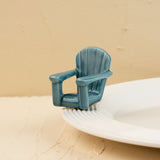 Nora Fleming Chillin Chair Blue Mini