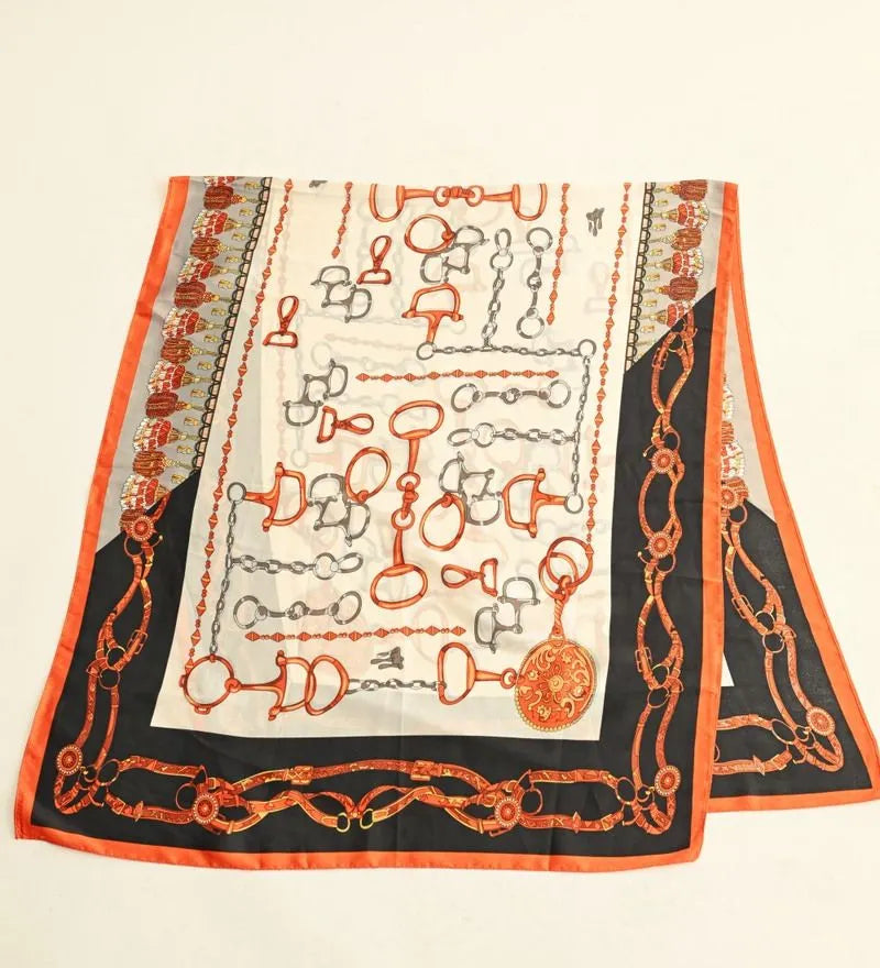 Orange Mix Scarf