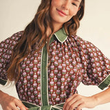 Waist Tie Floral Lovely Dress