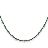 Salus Malachite Gemstone Gold Necklace