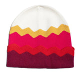 Scalloped Beanie Sunset