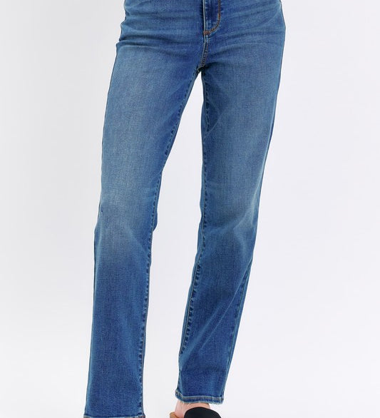 Judy Blue High Waist Straight Fit Jeans – Plus