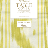 Caspari Toile de Nantes Yellow Airlaid Tablecover 5.2 x 8.2 ft