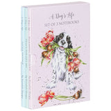 Set of 3 Notebooks A Dogs Life